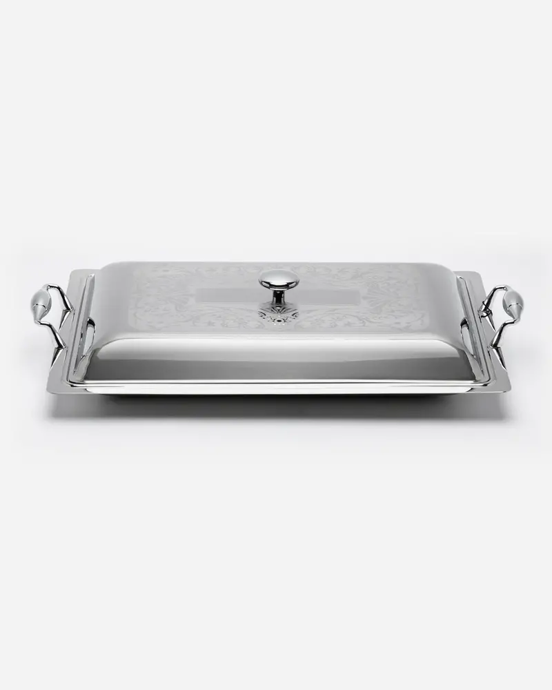 Tresors Isabel Stainless Steel Rectangular Risotto Pan – 45 X 31 Cm 1