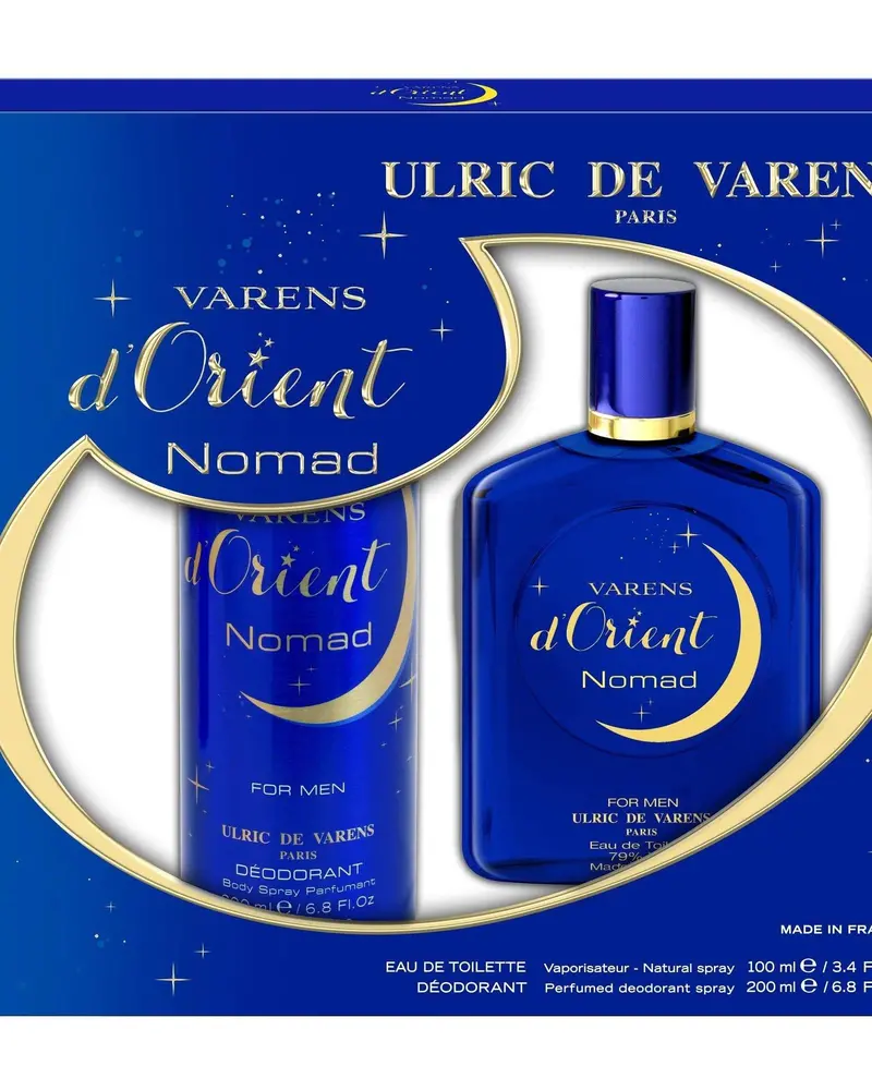 Ulric De Varens D’Orient Nomad Limited Edition Set – 100Ml Edt & 200Ml Deodorant 1