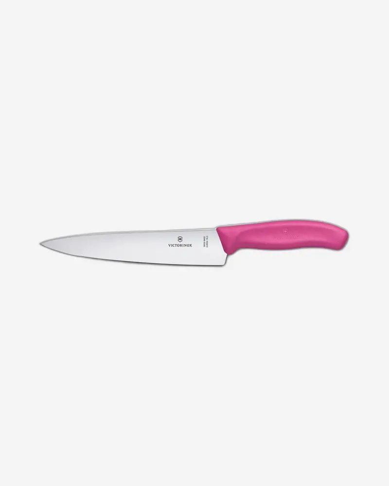 Victorinox Swiss Classic 19 Cm Carving Knife – Pink Handle 1
