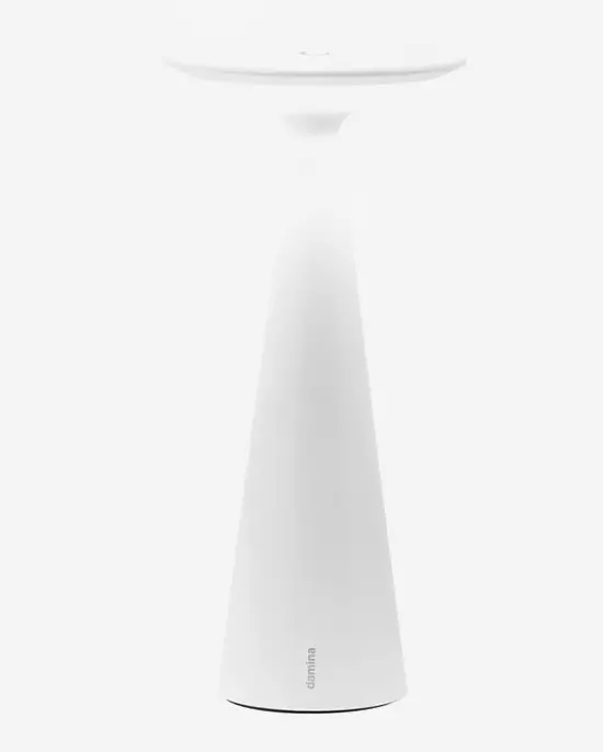 Zafferano Damina Floor Lamp With Matte White Shade 1