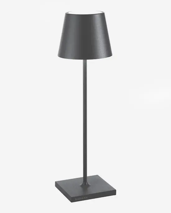 Zafferano Poldina Pro Adjustable Desk Lamp In Matte White 1