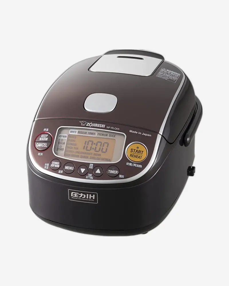 Zojirushi 0.5L Dark Brown Digital Rice Cooker And Warmer 1